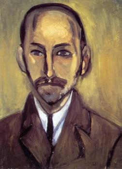 Henri Emile Benoit Matisse : portrait of michael stein